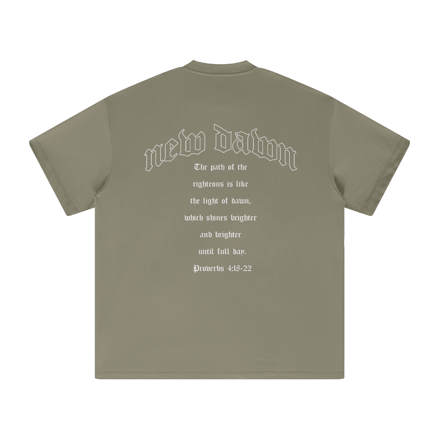 Heavyweight Earth Tone FOG T-Shirt - 305GSM ODMPOD