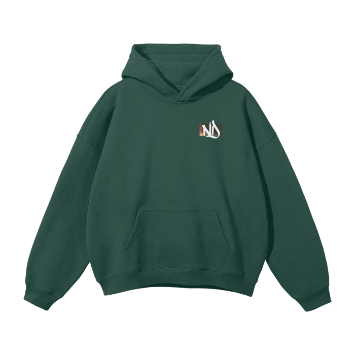 Streetwear Unisex Oversized Solid Color Fleece Hoodie ODMPOD