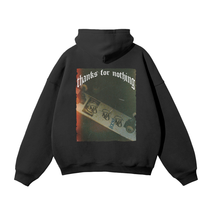 Streetwear Unisex Oversized Solid Color Fleece Hoodie ODMPOD