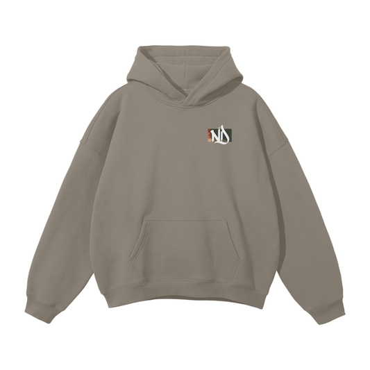 Streetwear Unisex Oversized Solid Color Fleece Hoodie ODMPOD