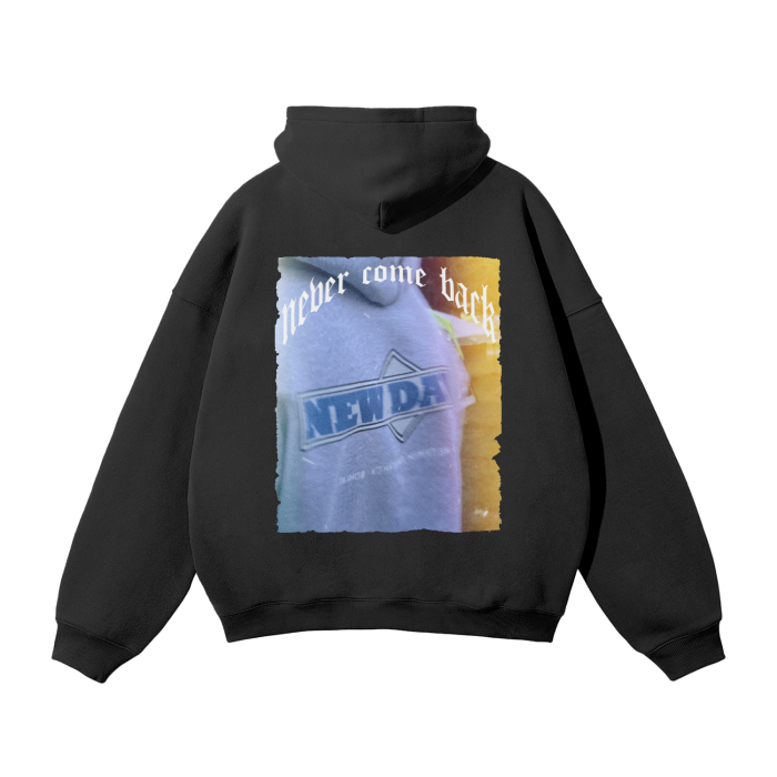 Streetwear Unisex Oversized Solid Color Fleece Hoodie ODMPOD