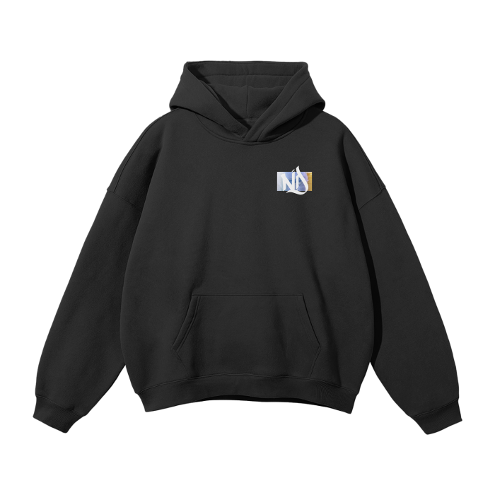 Streetwear Unisex Oversized Solid Color Fleece Hoodie ODMPOD